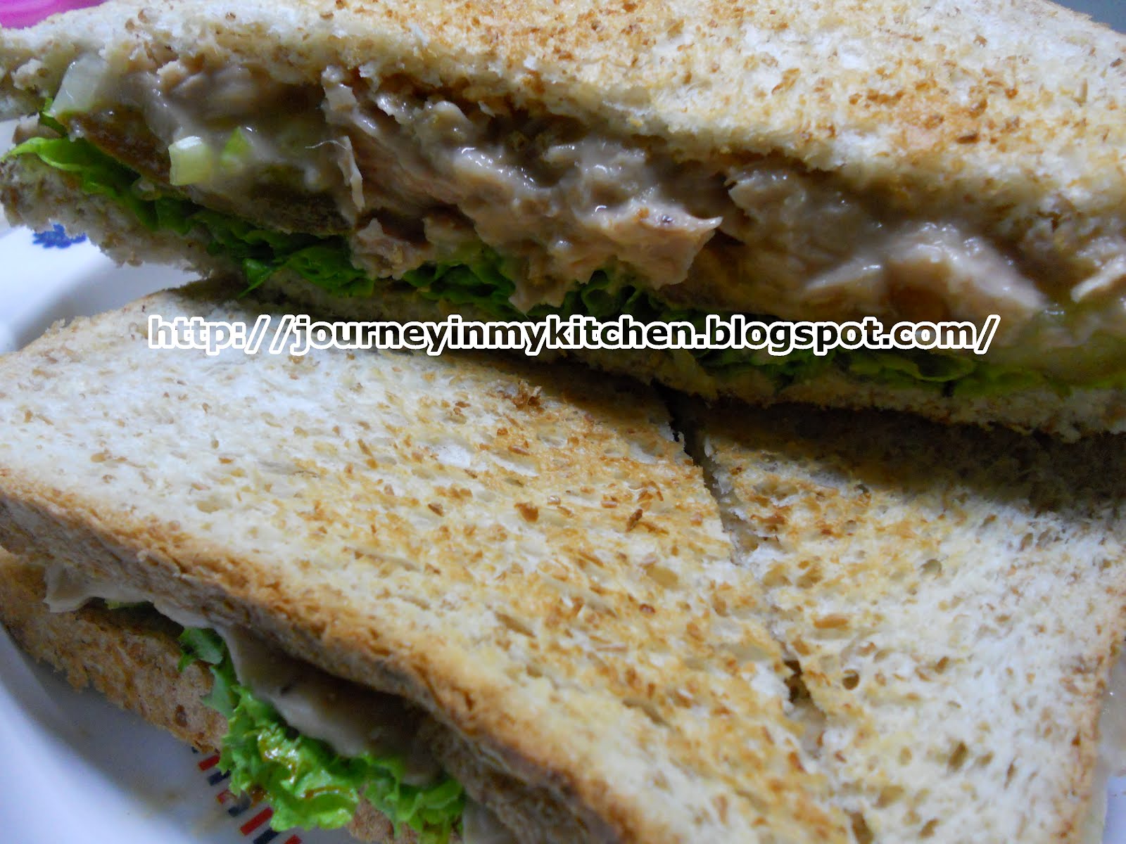 Journey in My Kitchen Tuna sandwich