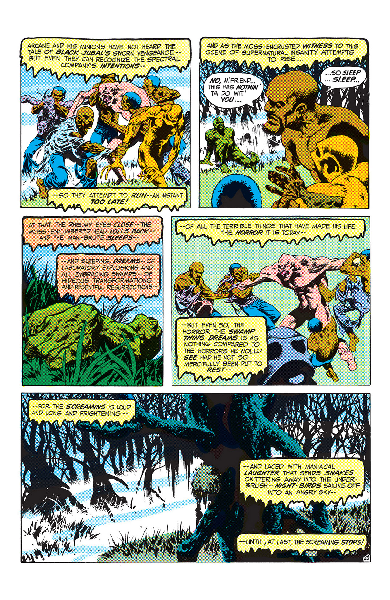 Read online Swamp Thing (1982) comic -  Issue #18 - 21