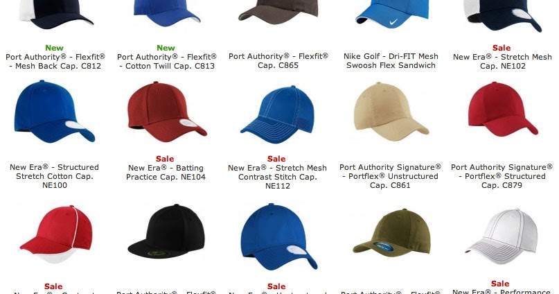 promotional products: Stretch to fit hats and caps