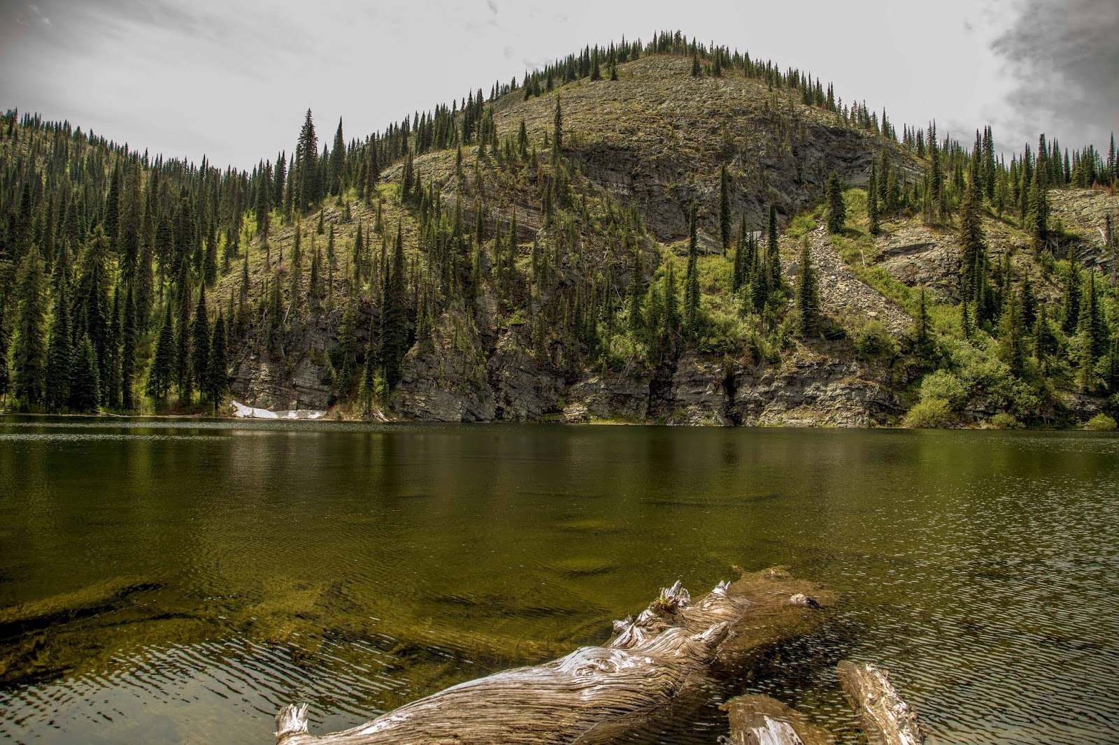 On The Road Full Time Rving Spruce Lake Northern Idaho