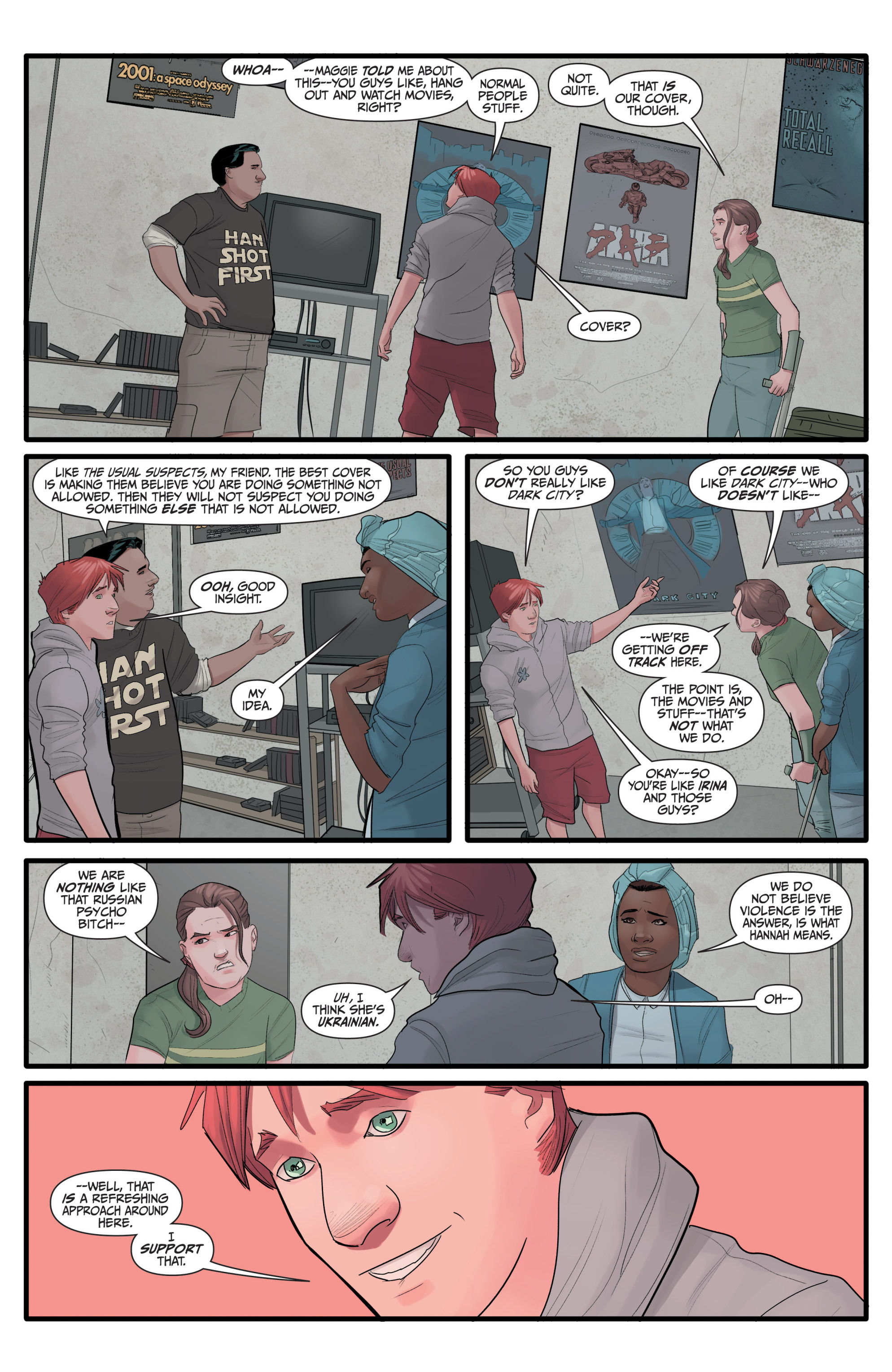 Read online Morning Glories comic -  Issue #31 - 21
