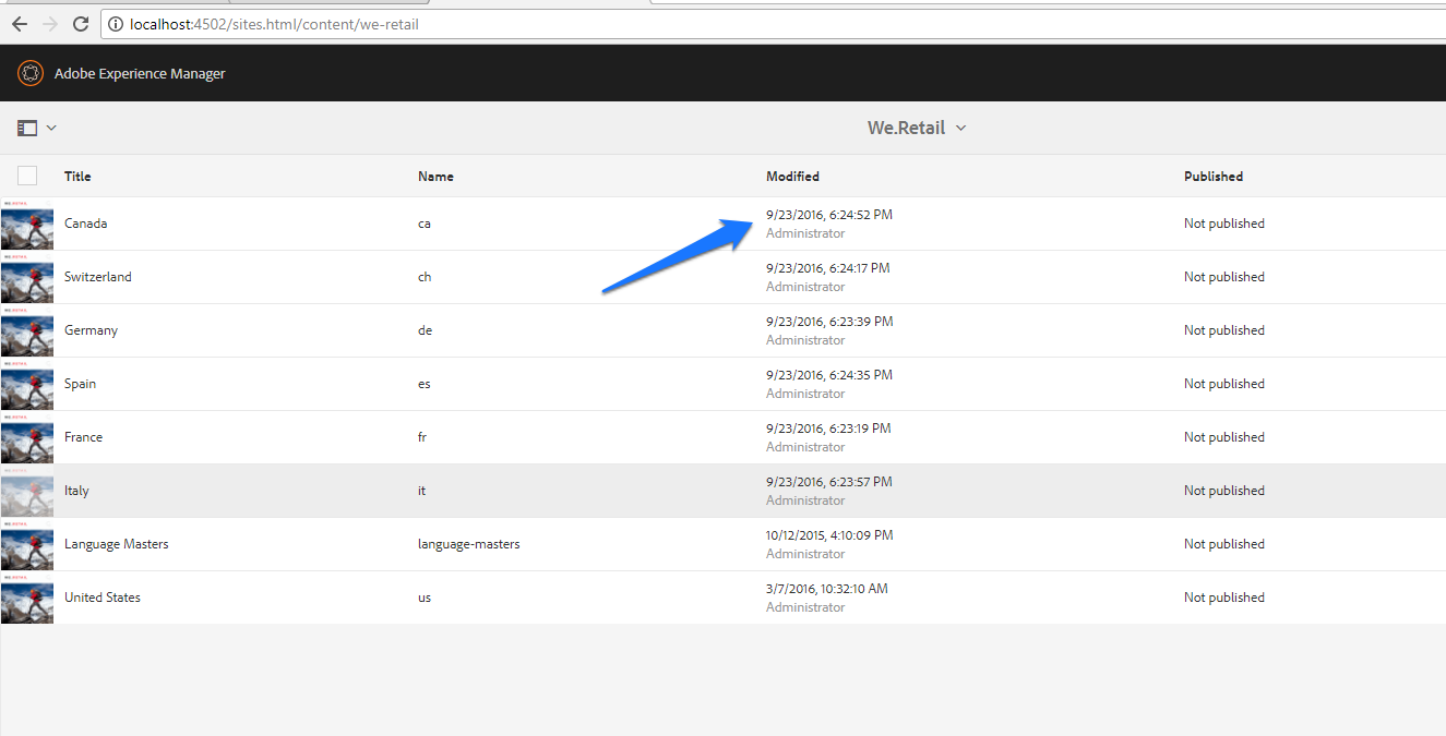 Experiencing Adobe Experience Manager (AEM, CQ) AEM 63 Touch UI Show