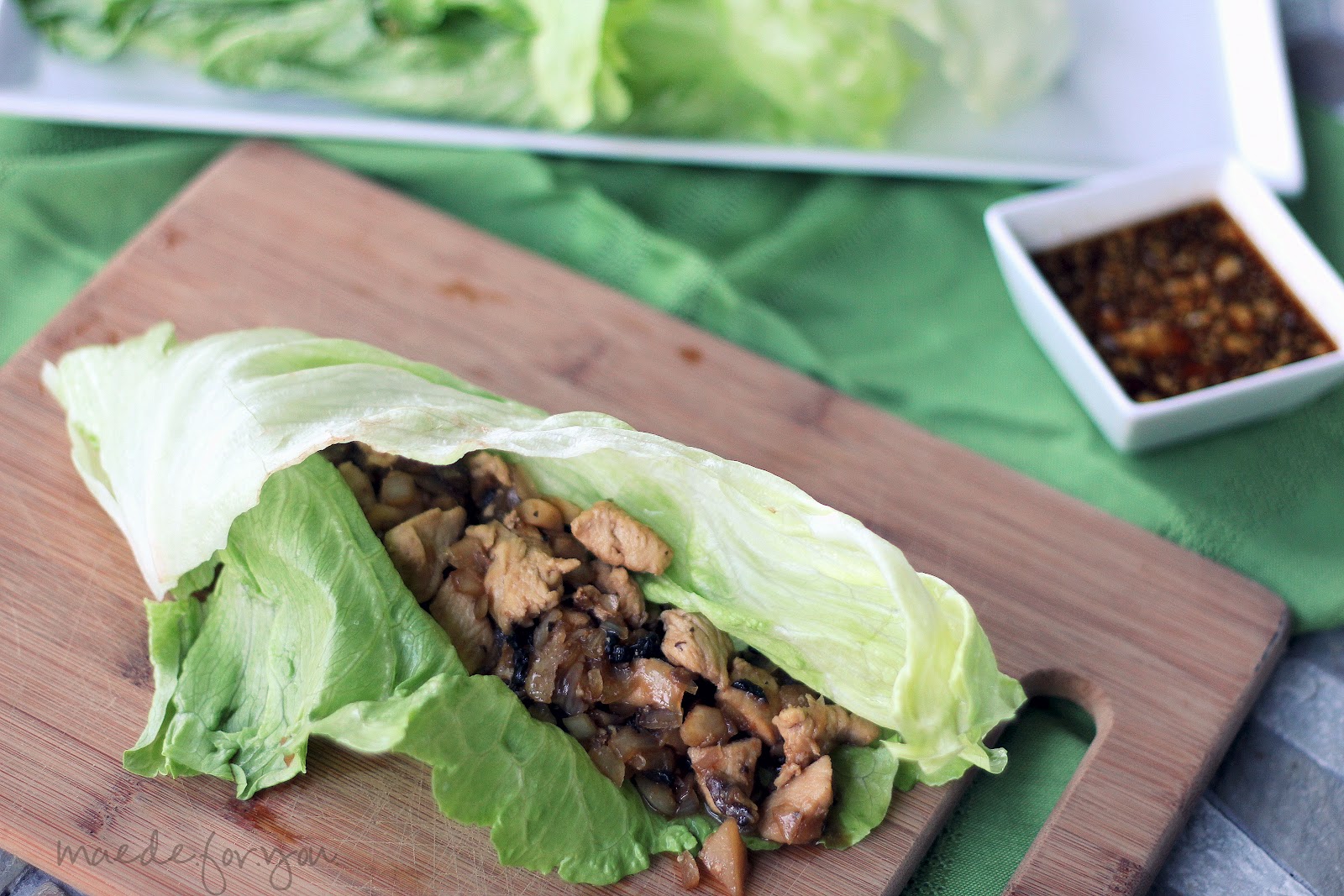 maede.for.you.: Asian Lettuce Wraps