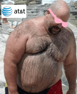 AT&T is the gay dominant top bear 