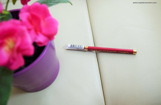 Loreal Paris Color Riche Lip Liner Couture in the shade Berry Blush Review