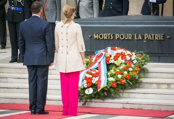 Hereditary Grand Duke Guillaume and Hereditary Grand Duchess Stephanie visited Esch-sur-Alzette, the day before the 2018 National Day