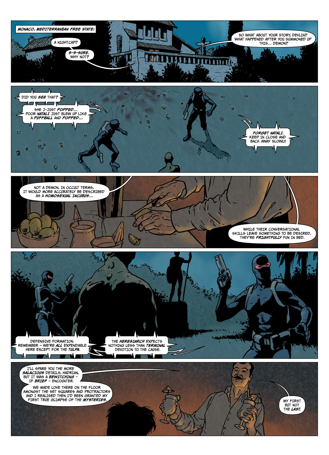 Read online Devlin Waugh comic -  Issue # TPB 2 - 188