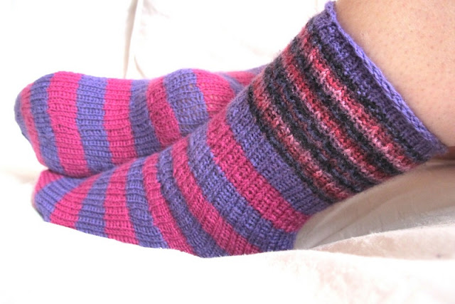 Breien: mijn eerste paar warme sokken