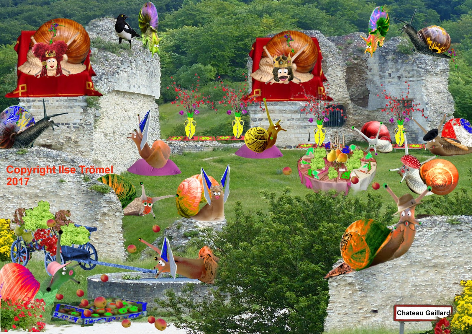 Wundervolle Und Phantastische Welt Der Wanda Schnirkelschnecke