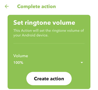 Set ringtone volume