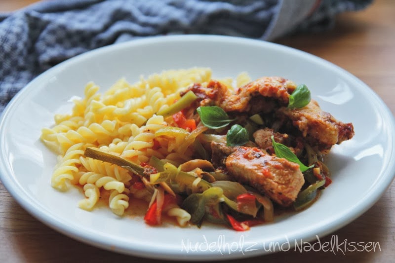 Gulasch-Gemüse-Auflauf