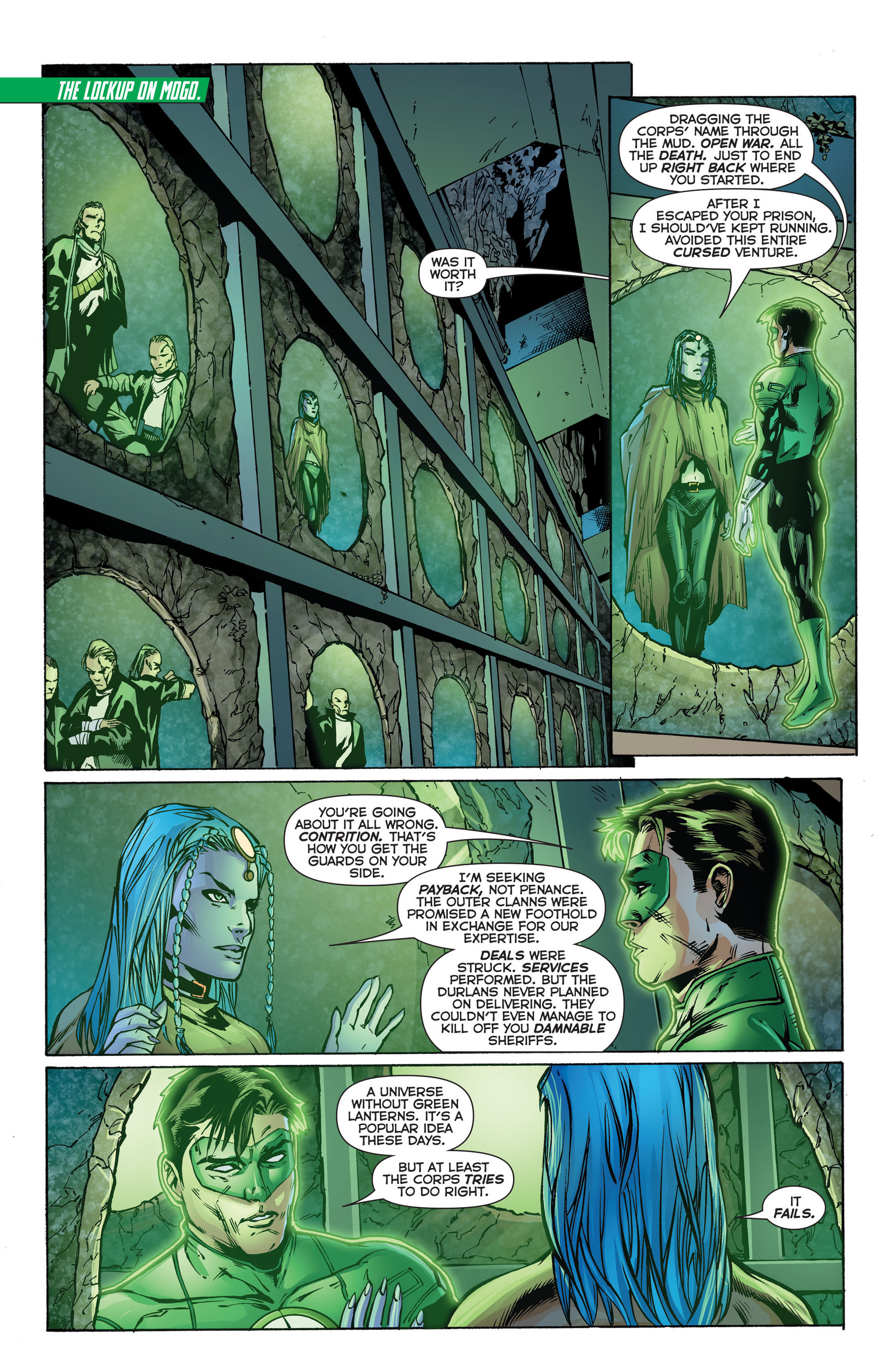 Read online Green Lantern (2011) comic -  Issue #32 - 16
