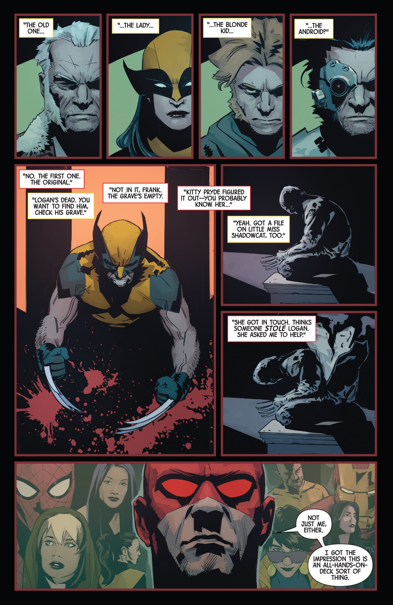 Read online Hunt For Wolverine: Weapon Lost comic -  Issue #1 - 8