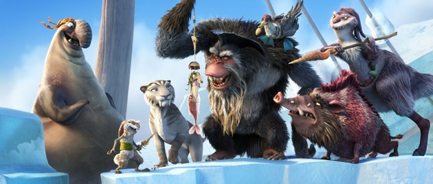 Captain Gutt on his pirate ship in  Ice Age: Continental Drift animatedfilmreviews.filminspector.com 2012