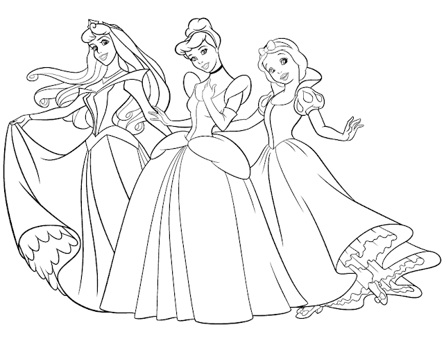 tranh tô màu công chúa Disney 18 tranh tô màu công chúa Disney 18