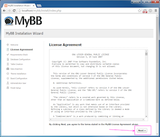 Install MyBB 1.8.7  forum on Windows 7 with XAMPP tutorial 7