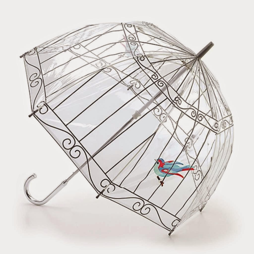 مظلة على شكل قفص