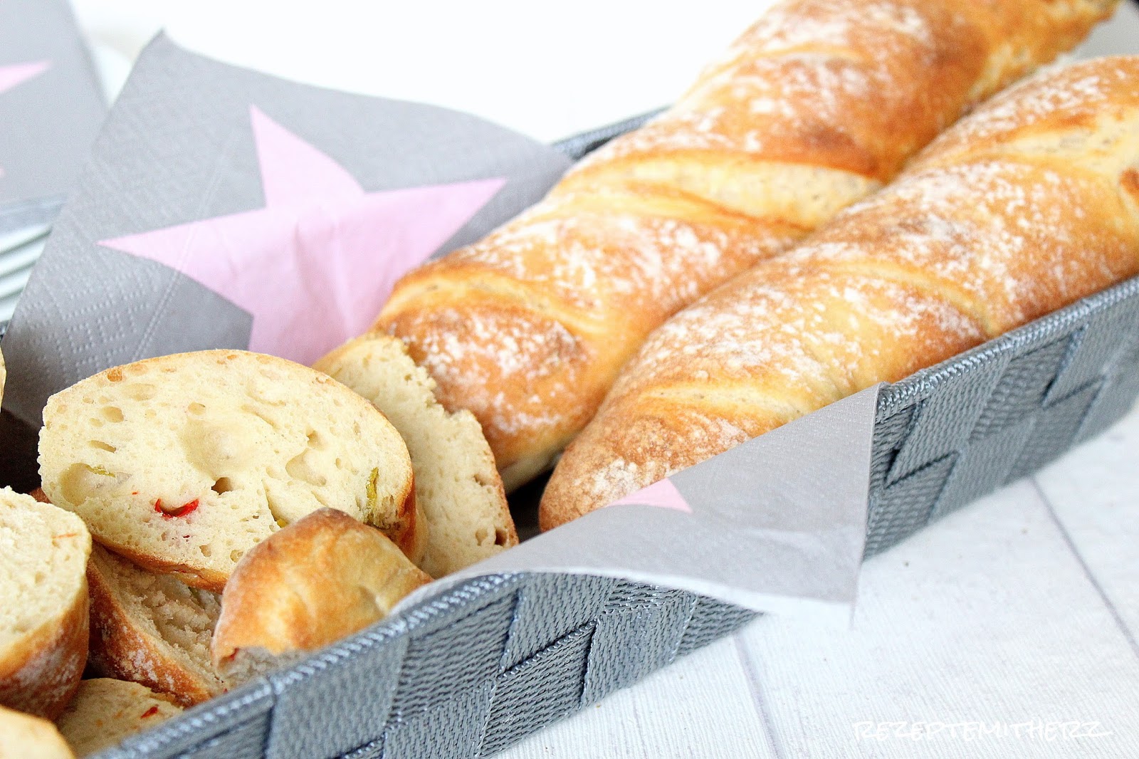 Rezepte mit Herz Pepperoni Baguette