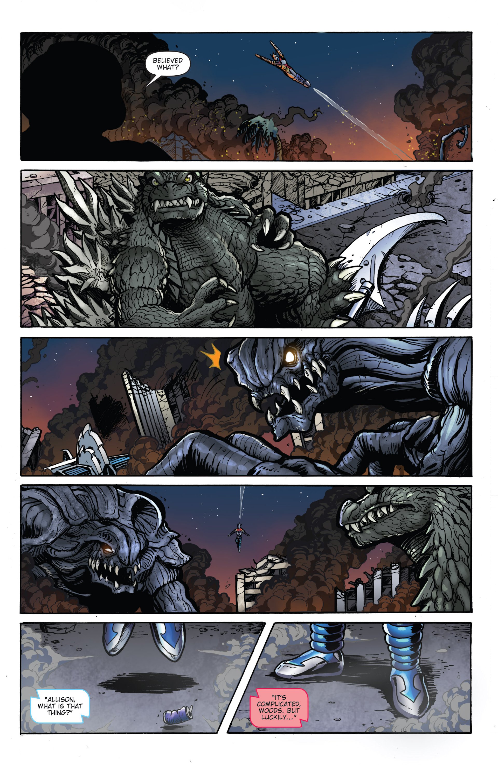 Read online Godzilla: Rulers of Earth comic -  Issue #6 - 20