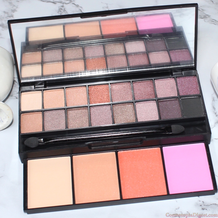Review and swatches of the Julie Hewett Breathless Makeup Palette, and an eye makeup look.