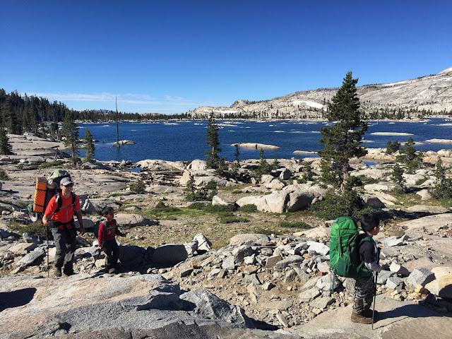 Backpacking to Lake Aloha