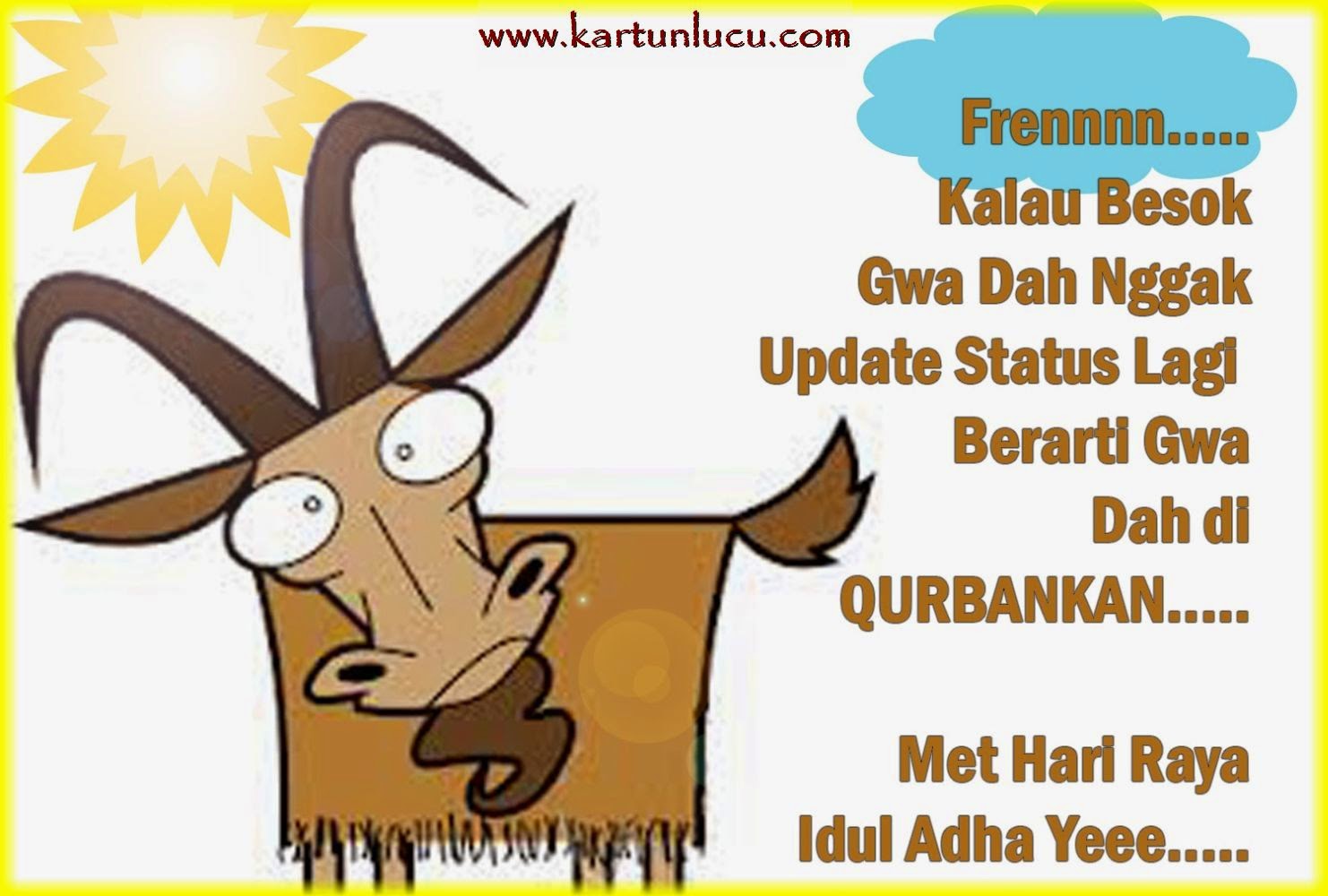  Gambar  Kartun Kambing Dan Sapi  Bestkartun