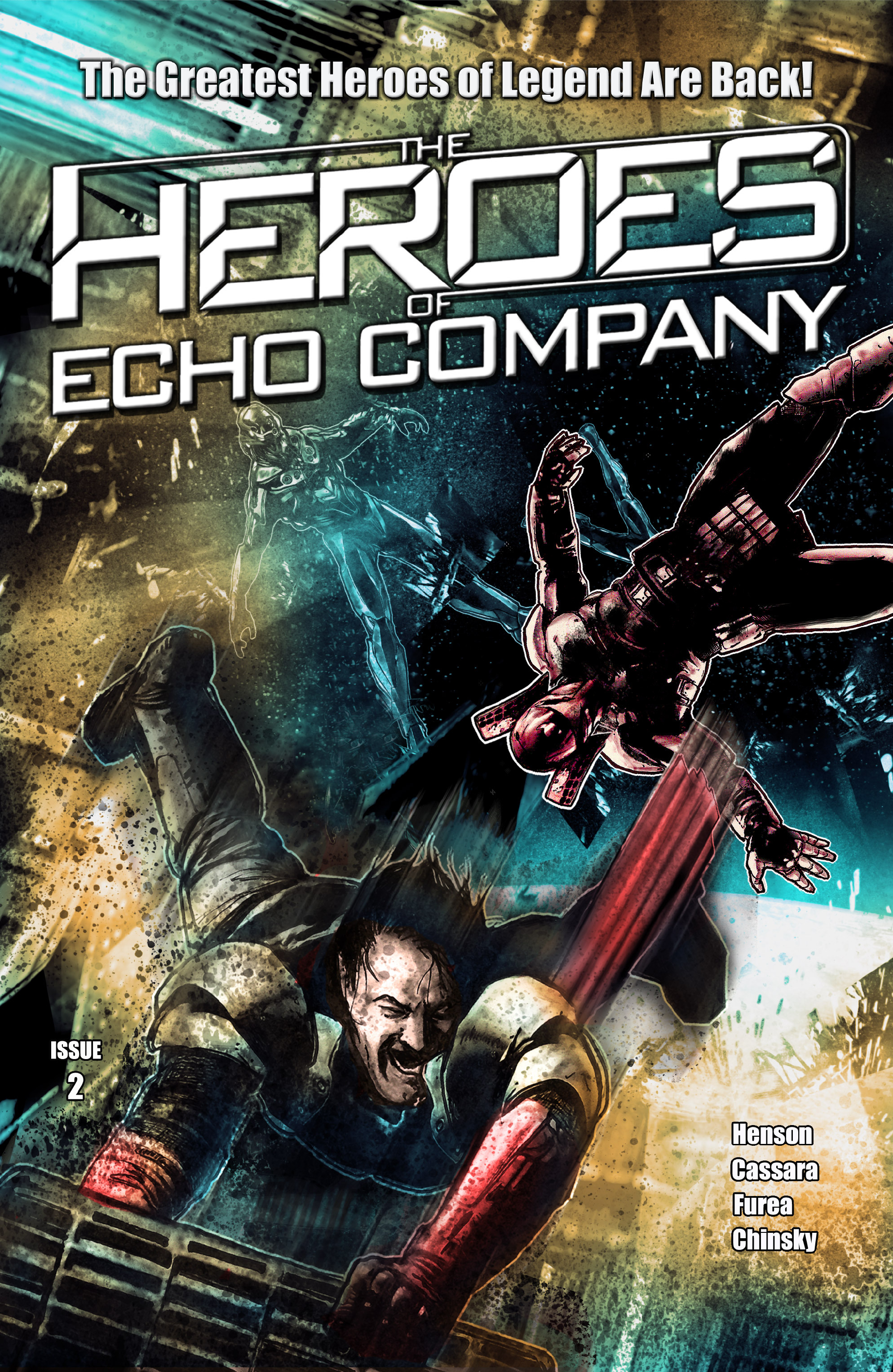 Read online The Heroes of Echo Company comic -  Issue #2 - 1