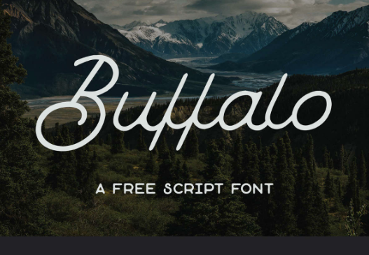 Buffalo-Script-Font