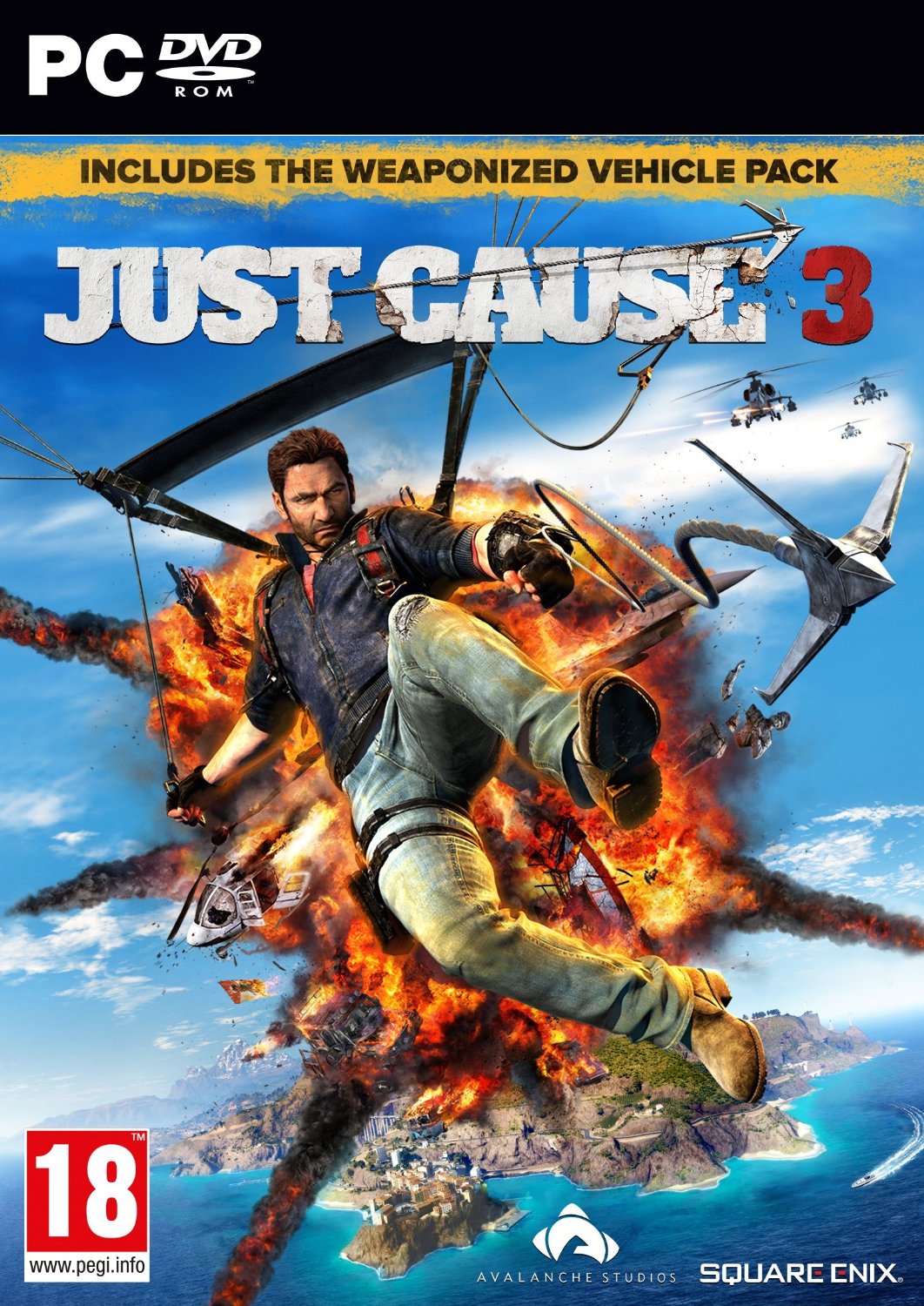 شرح تحميل وتثبيت لعبة Just Cause 3 بالأضافات و الدبلجة العربية