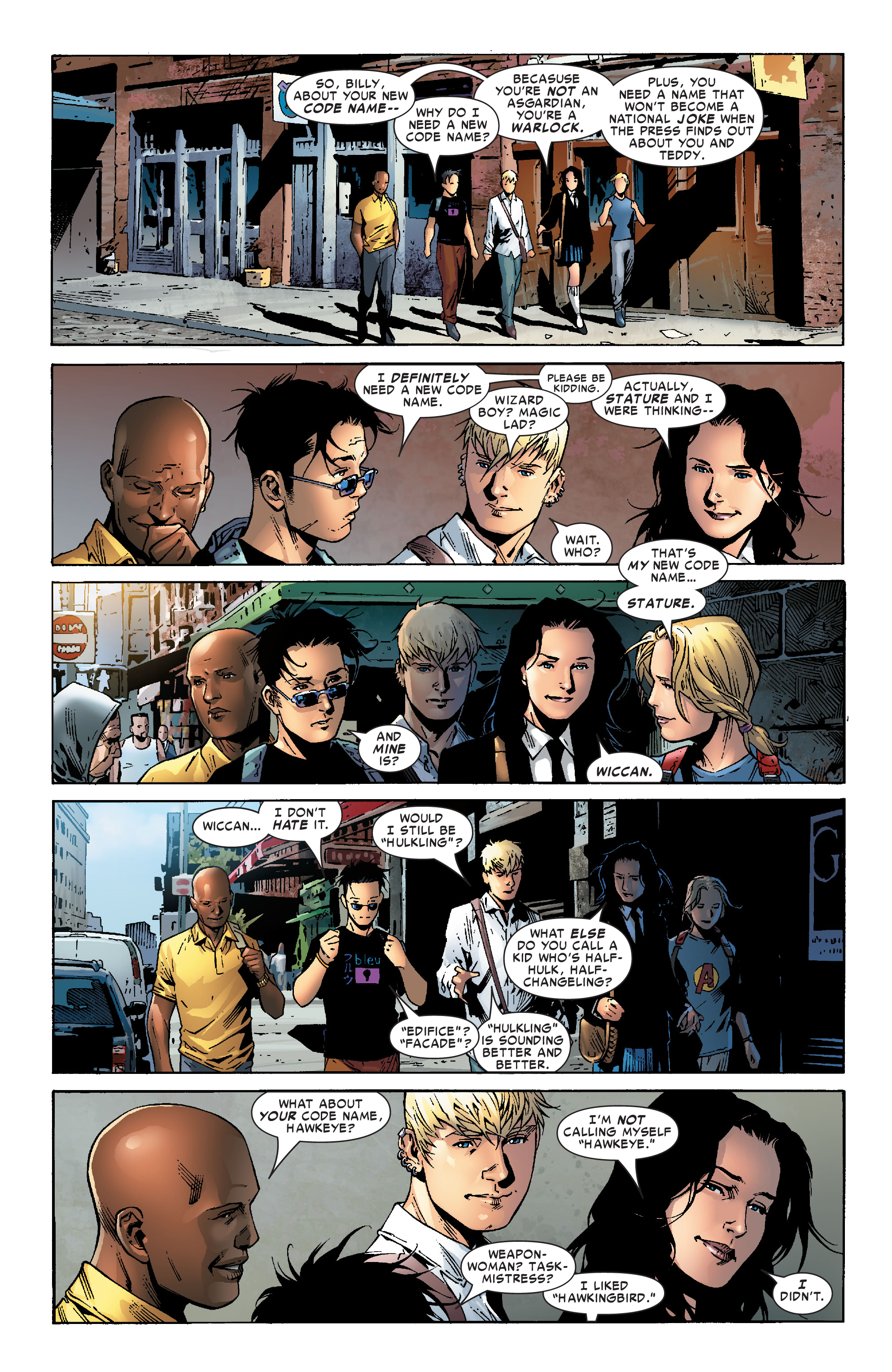 Read online Young Avengers by Heinberg & Cheung Omnibus comic -  Issue # TPB (Part 2) - 36