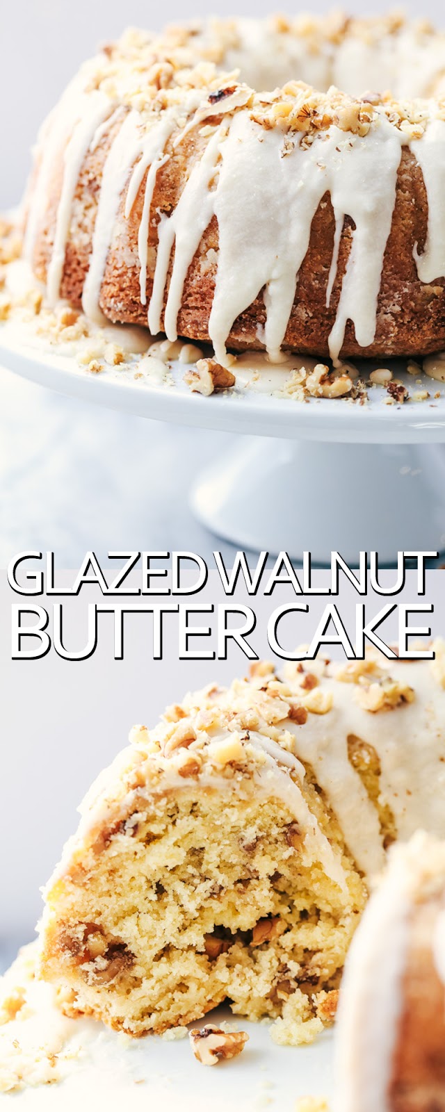 GLAZED WALNUT BUTTER CAKE GLAZED WALNUT BUTTER CAKE
