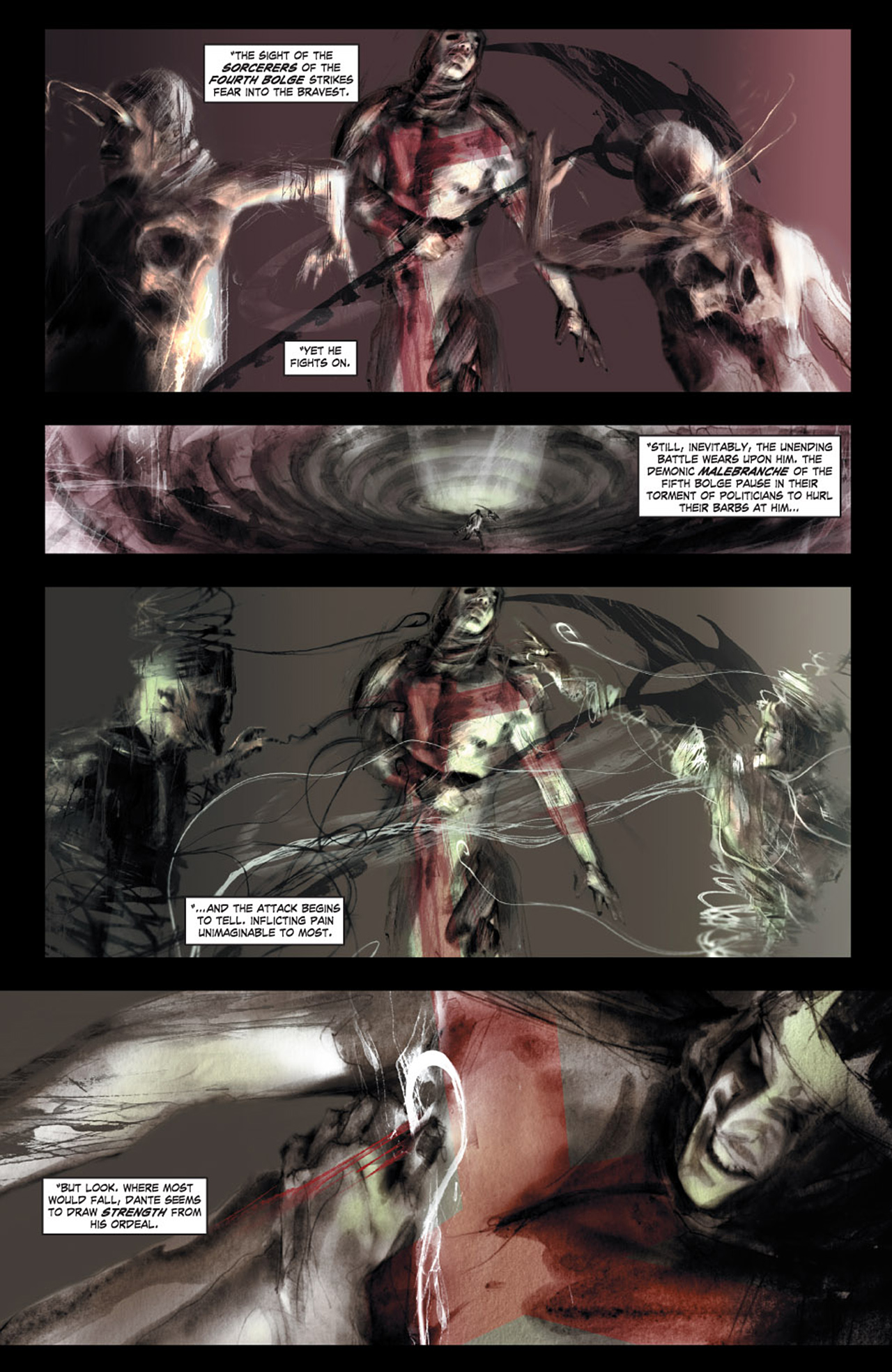 Read online Dante's Inferno comic -  Issue #5 - 8