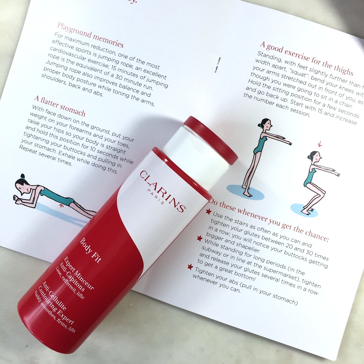 CLARINS BODY FIT ANTI-CELLULITE CONTOURING EXPERT REVIEW #shorts
