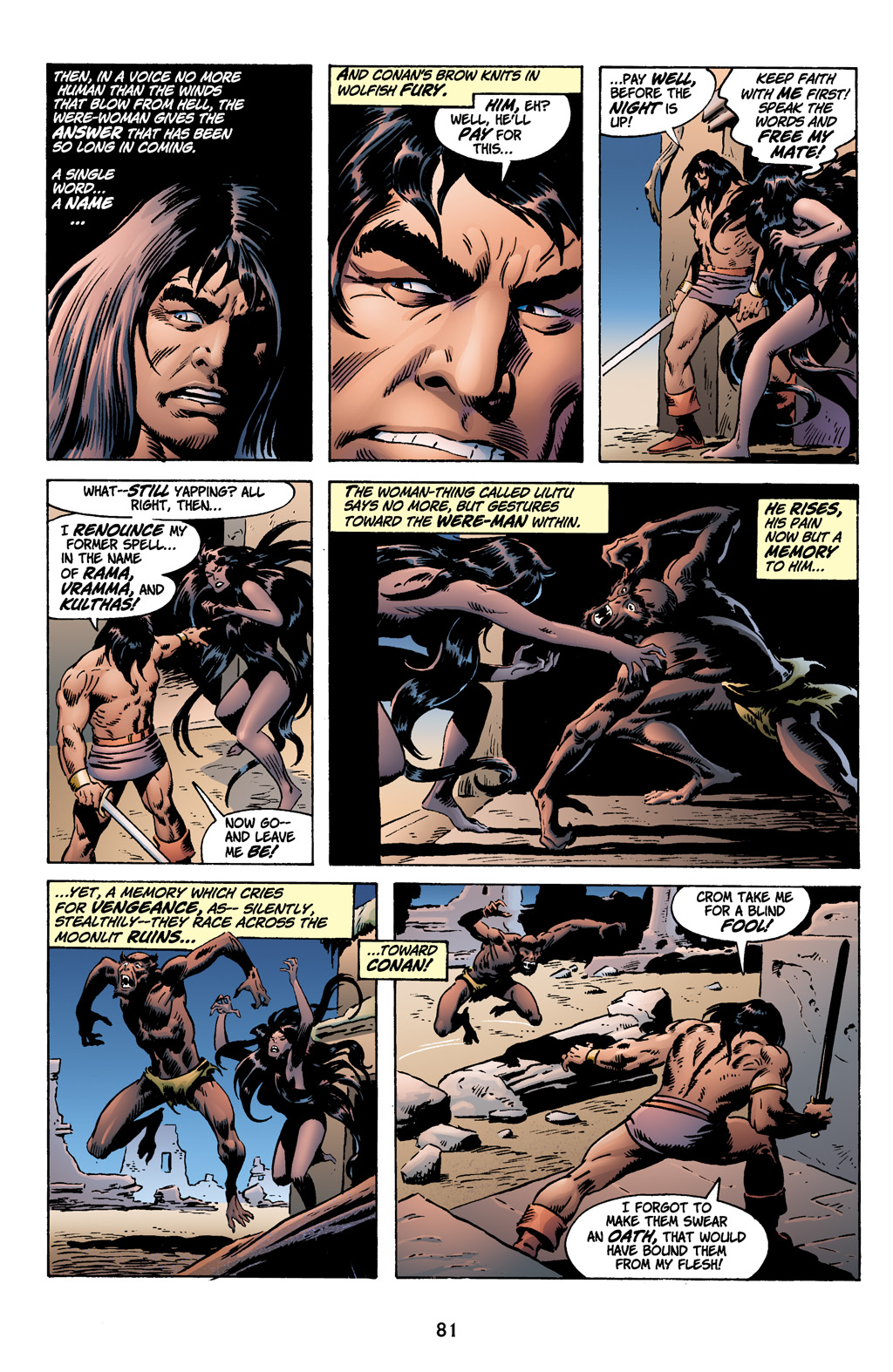 Read online The Chronicles of Conan comic -  Issue # TPB 6 (Part 1) - 80