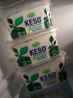 Arla%2Bekologisk%2Bkeso - Påfyllt med ekologisk keso