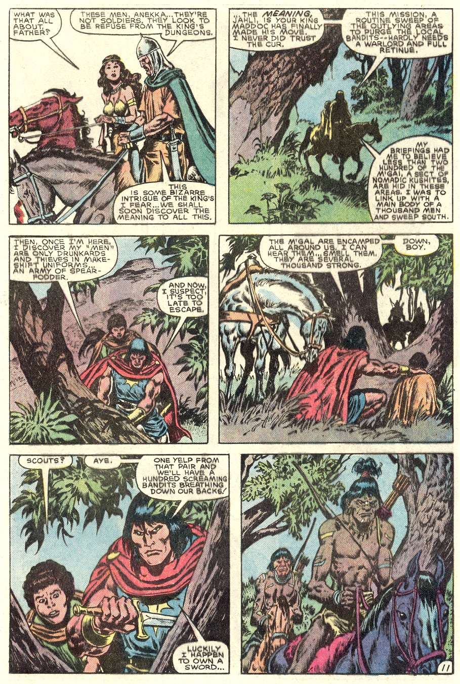 Read online Conan the Barbarian (1970) comic -  Issue #182 - 12