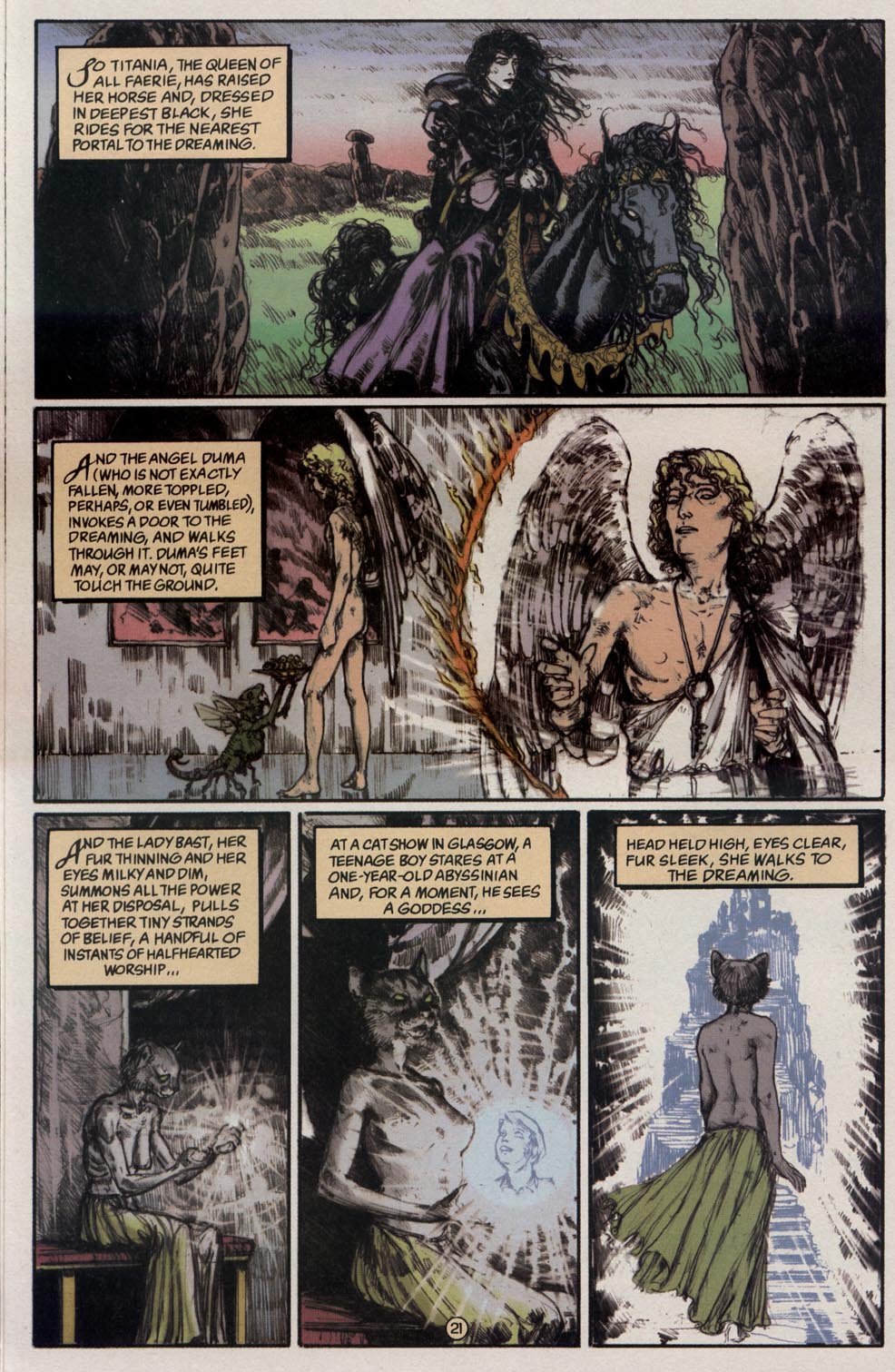Read online The Sandman (1989) comic -  Issue #70 - 22