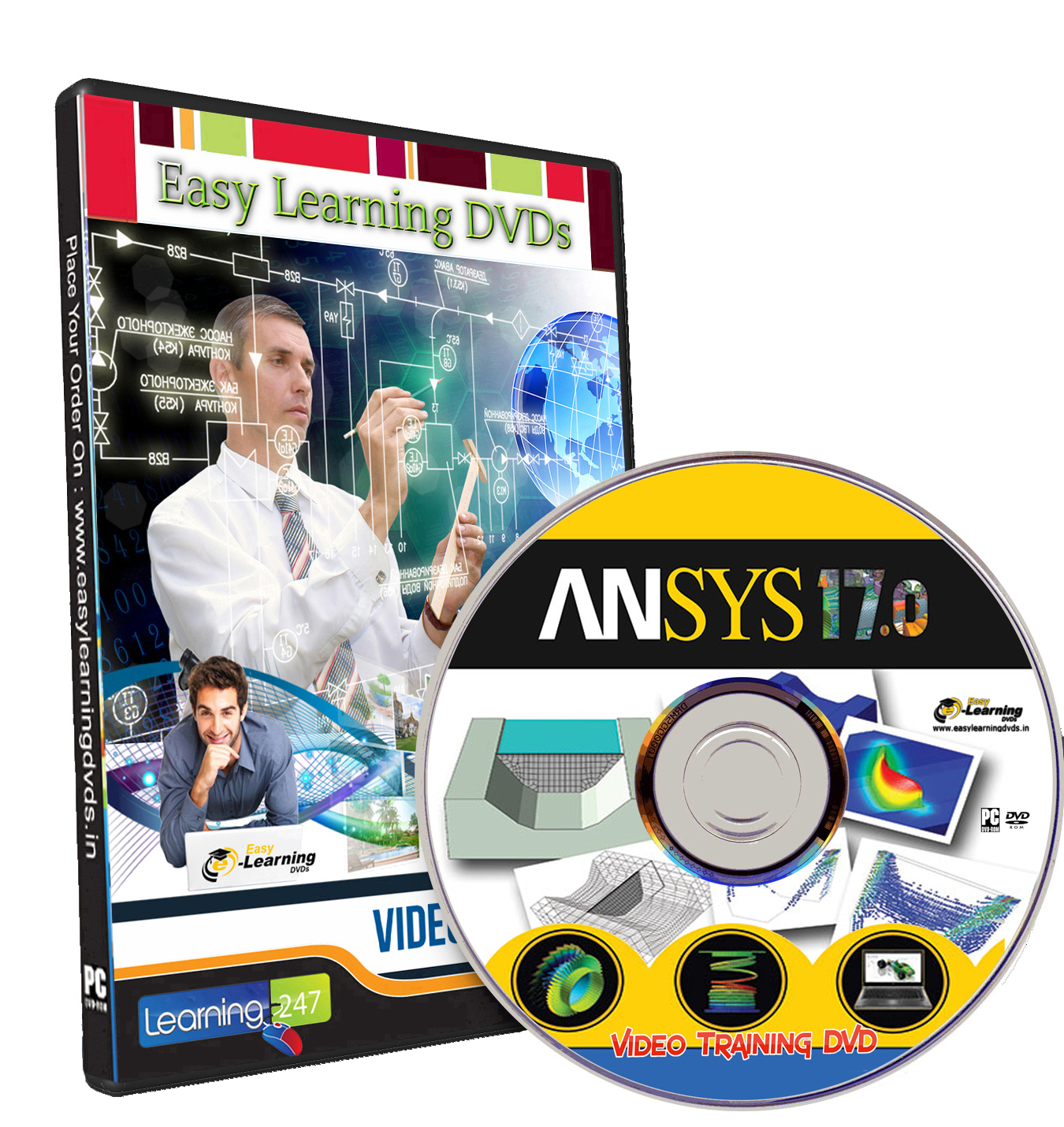 Buy ANSYS Products 17.0 Video Tutorials Training DVD Online ₹624 from