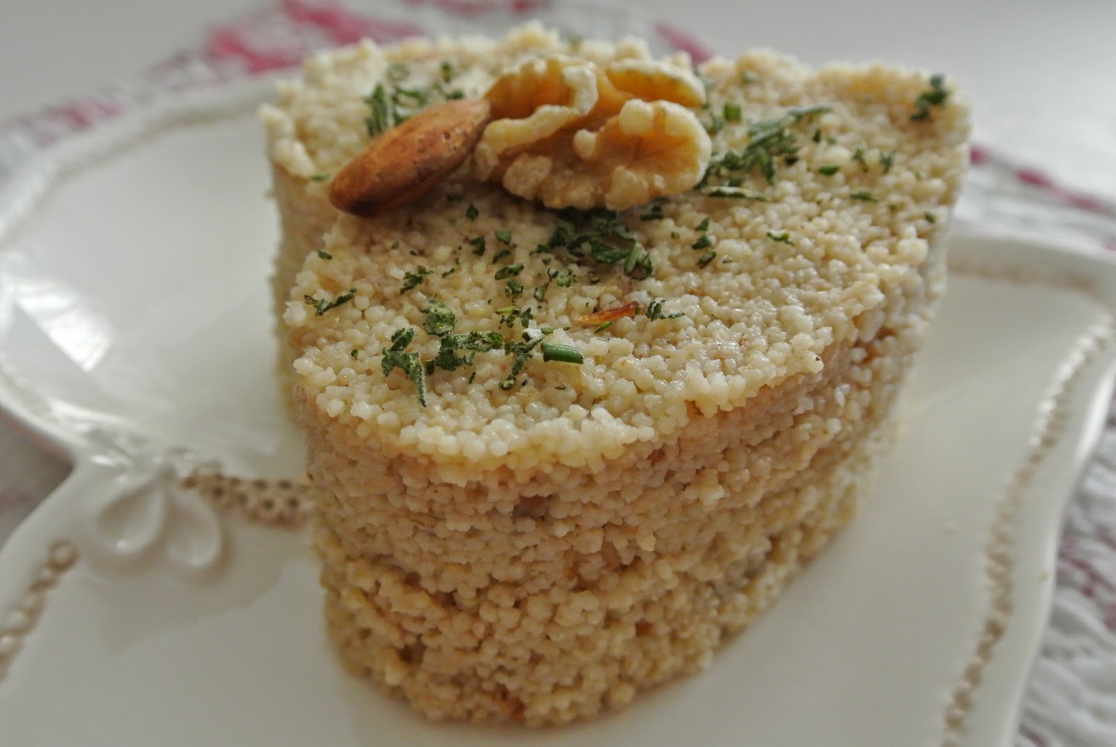 cuscus con noci e mandorle