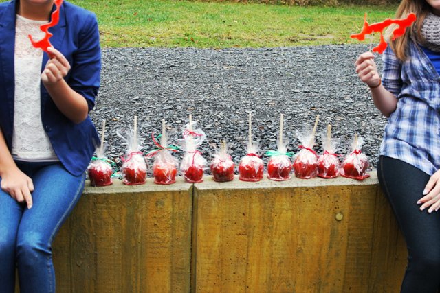 Zahnfee im Zuckerrausch: Liebesäpfel selbst gemacht - wie auf dem ...