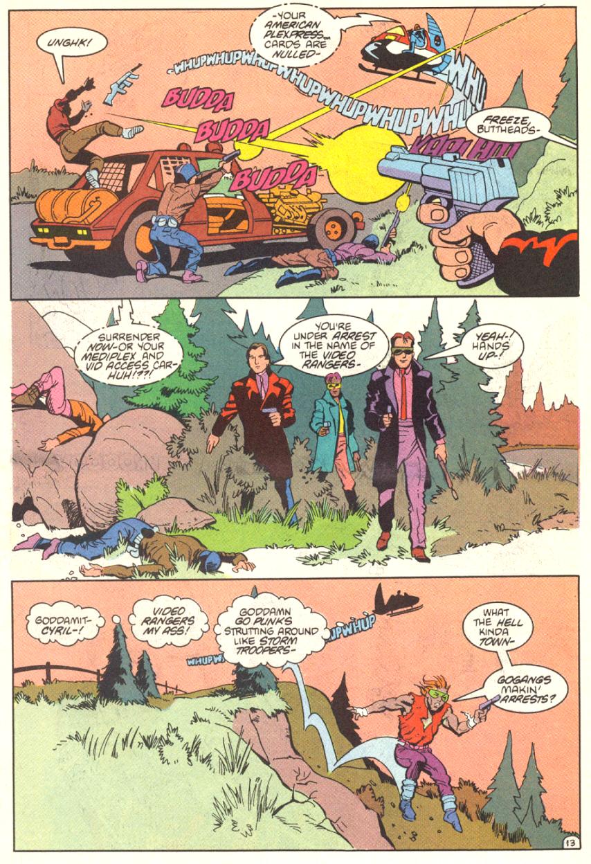Read online American Flagg! comic -  Issue #13 - 14