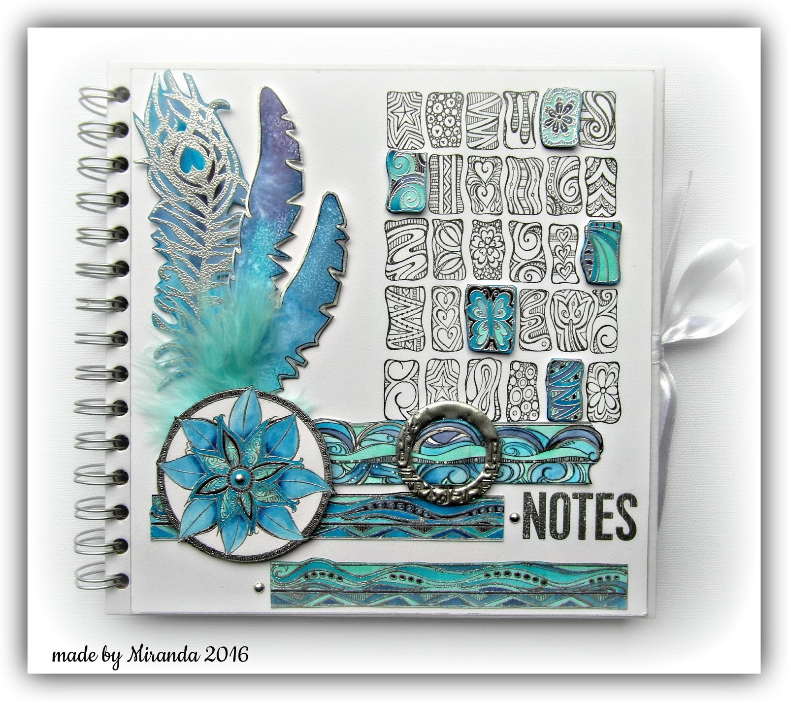 'Mir'acle Art Inspirations Decorated Notebooks.......