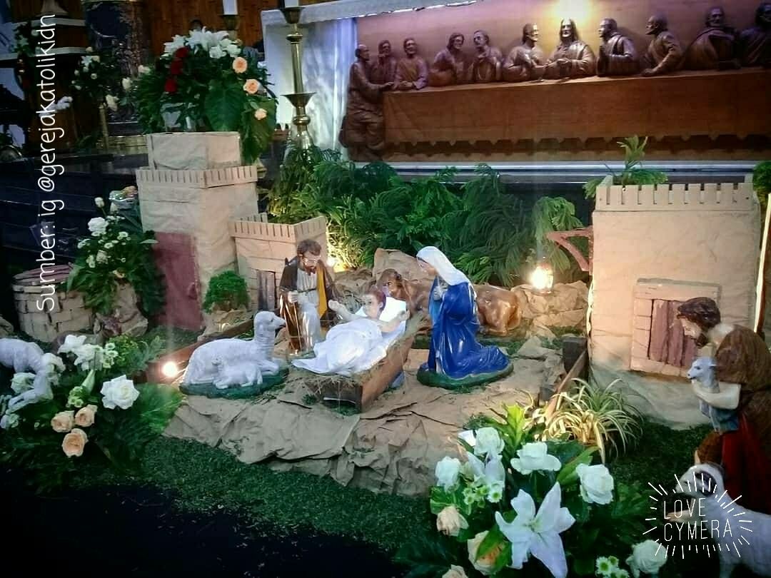 Beberapa Dekorasi Kandang Natal 2017