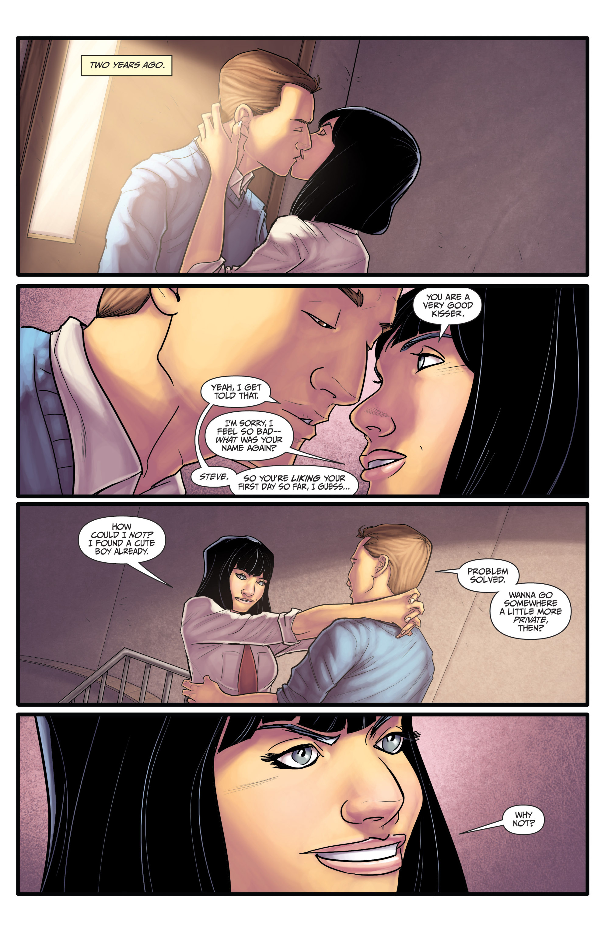 Read online Morning Glories comic -  Issue #21 - 28