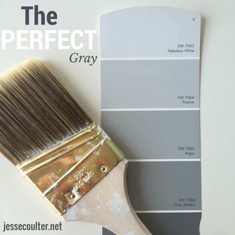The Perfect Shade Of Gray Paint Jesse Coulter - Passive Grey Paint Color Sherwin Williams