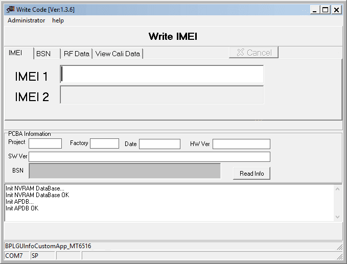 Download WriteCode IMEI Tool
