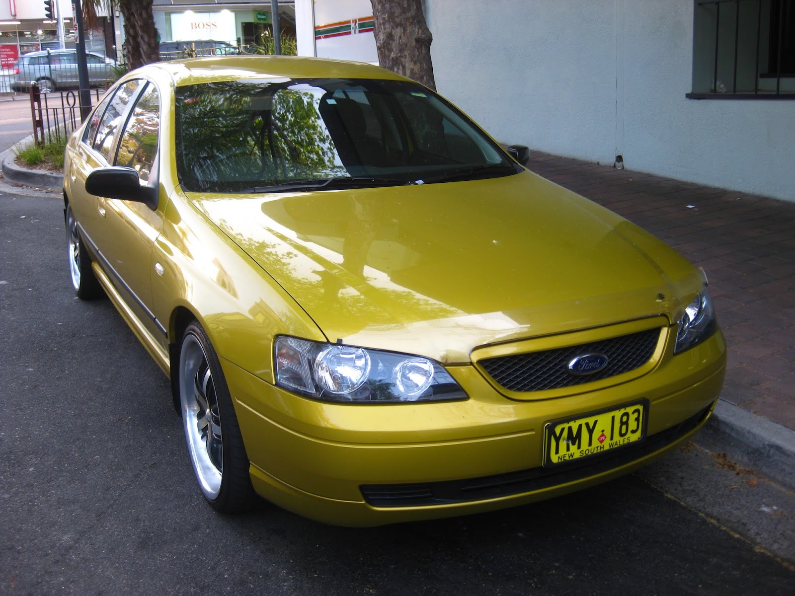 Aussie Old Parked Cars 2002 Ford BA Falcon XT V6
