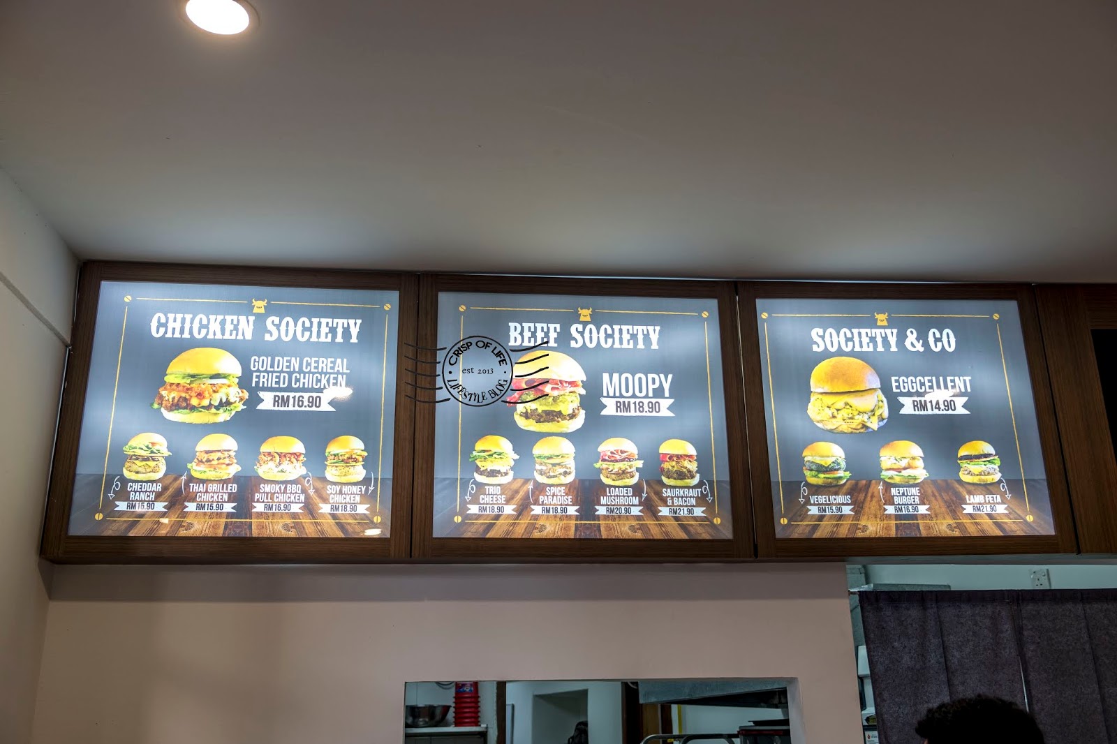 Burger Society @ Leith Street, Georgetown, Penang