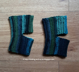 Free Knitting Pattern - Sideways Yoga Socks