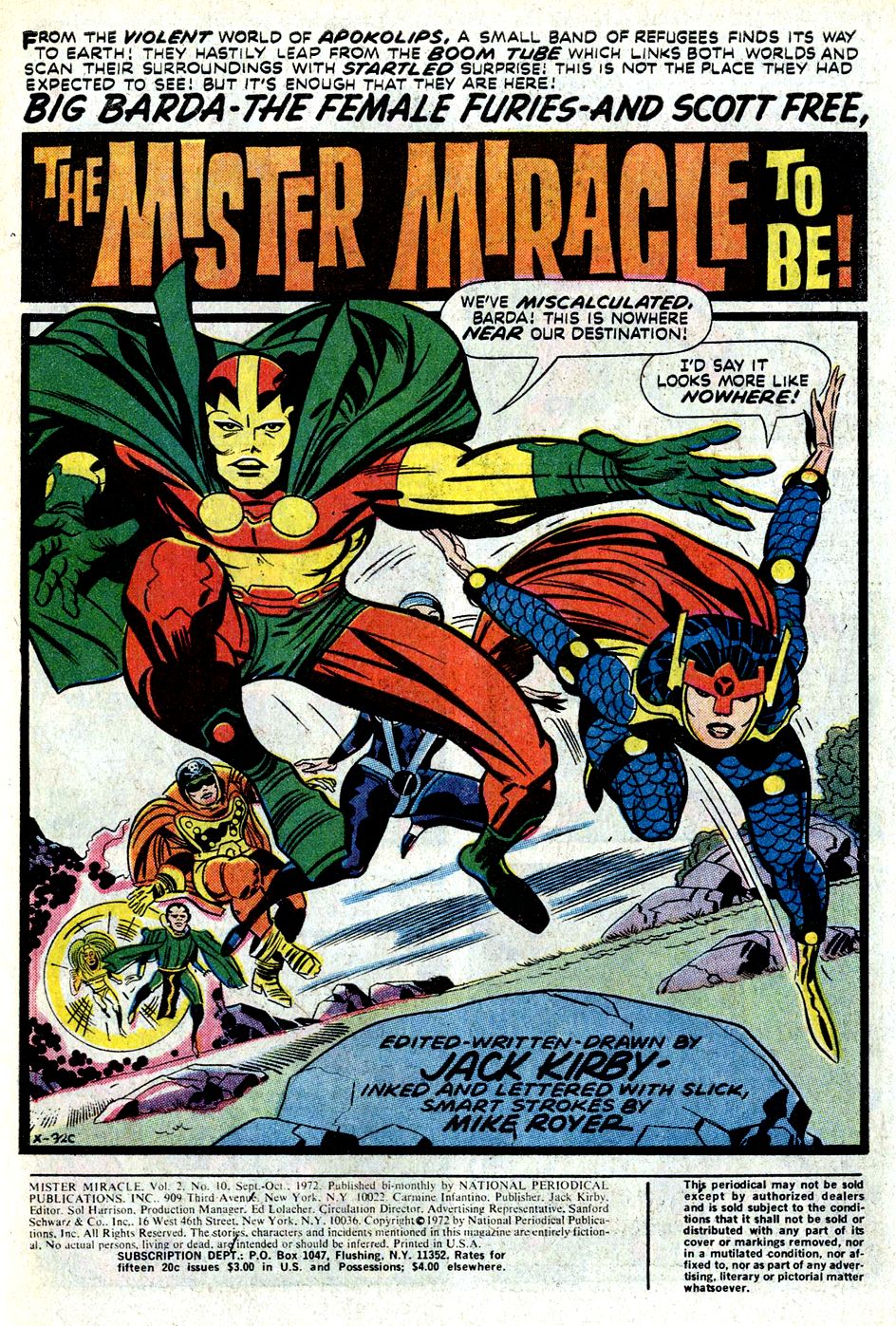 Read online Mister Miracle (1971) comic -  Issue #10 - 3